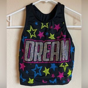 Balera DREAM rhinestone Dance top size MC Medium
